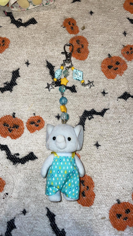 Ocean Elephant Keyring