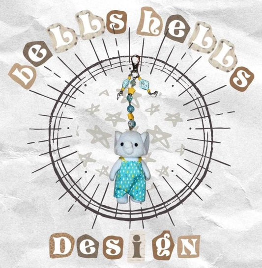 Ocean Elephant Keyring