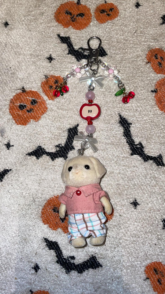 Fruity Labrador Keyring