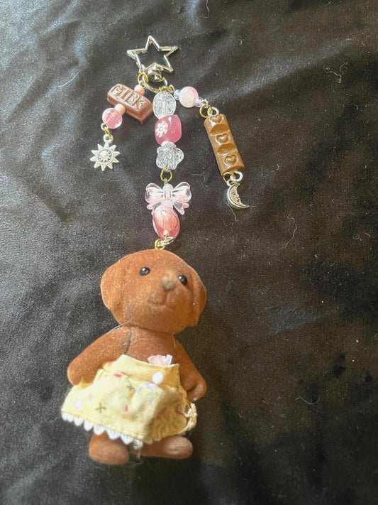 Chocoholic galore keyring