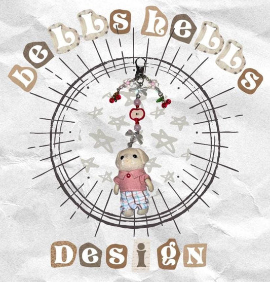 Fruity Labrador Keyring